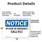 Signmission Safety Culture Sign, 14 in Width, Plastic, Rectangle OS-2PACK-NS-P-1014-L-13652 - alternate 6
